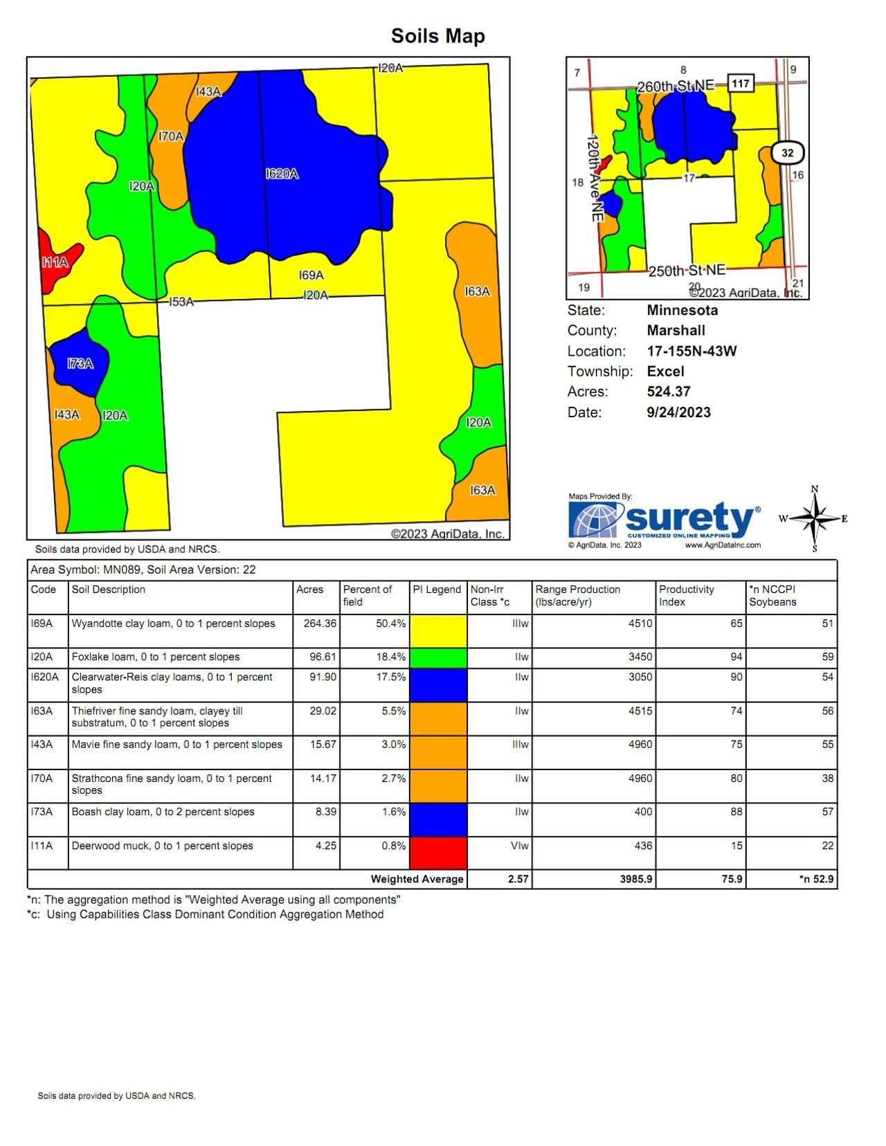 515 acres in Thief River Falls, MN, 56701 LandWatch