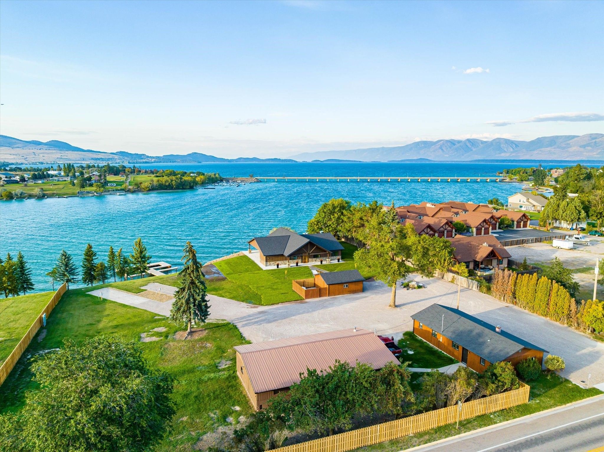 Polson, Lake County, MT Lakefront Property, Waterfront Property, House for sale Property ID