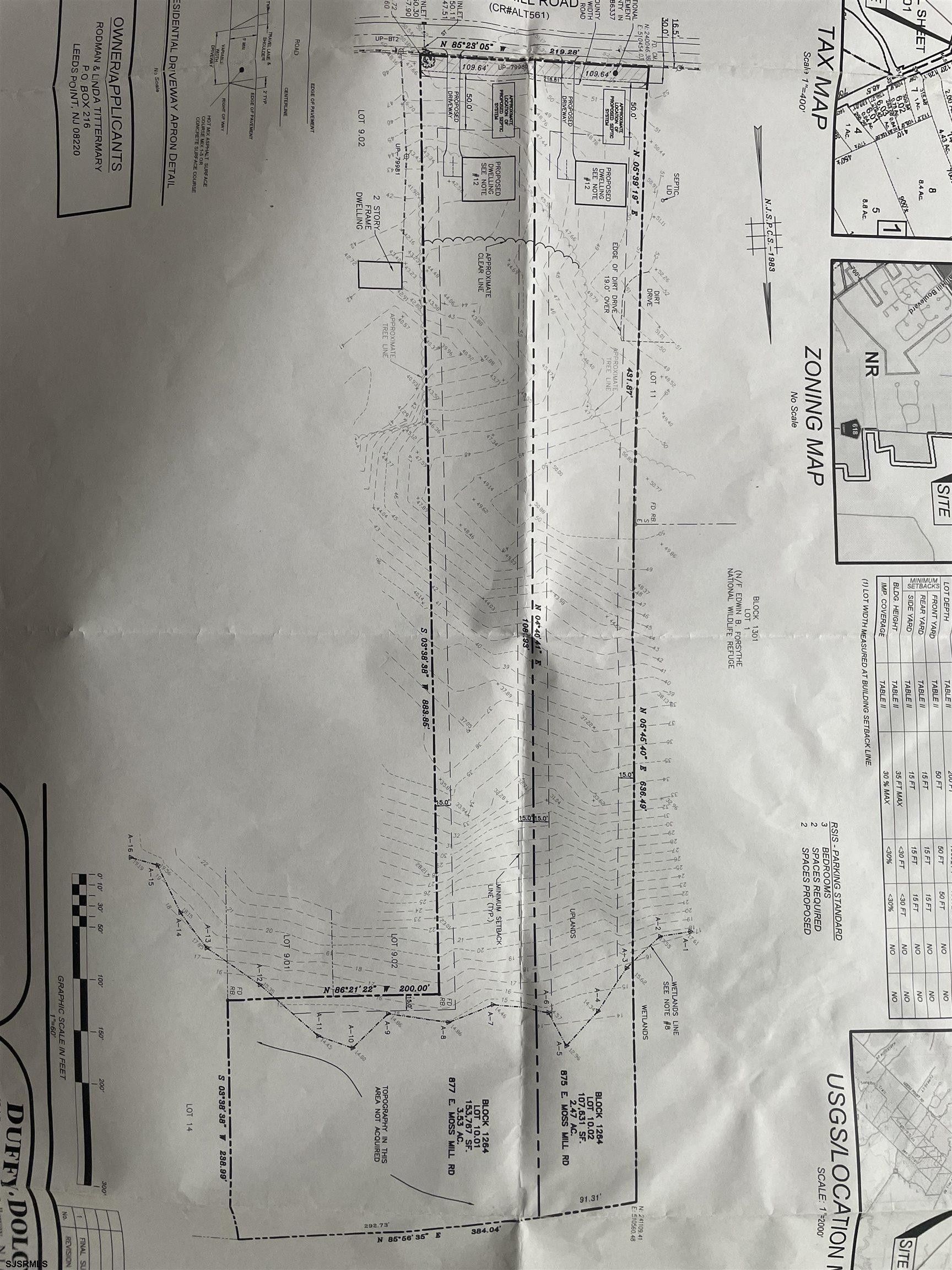 Absecon, Atlantic County, NJ Undeveloped Land, Homesites for sale