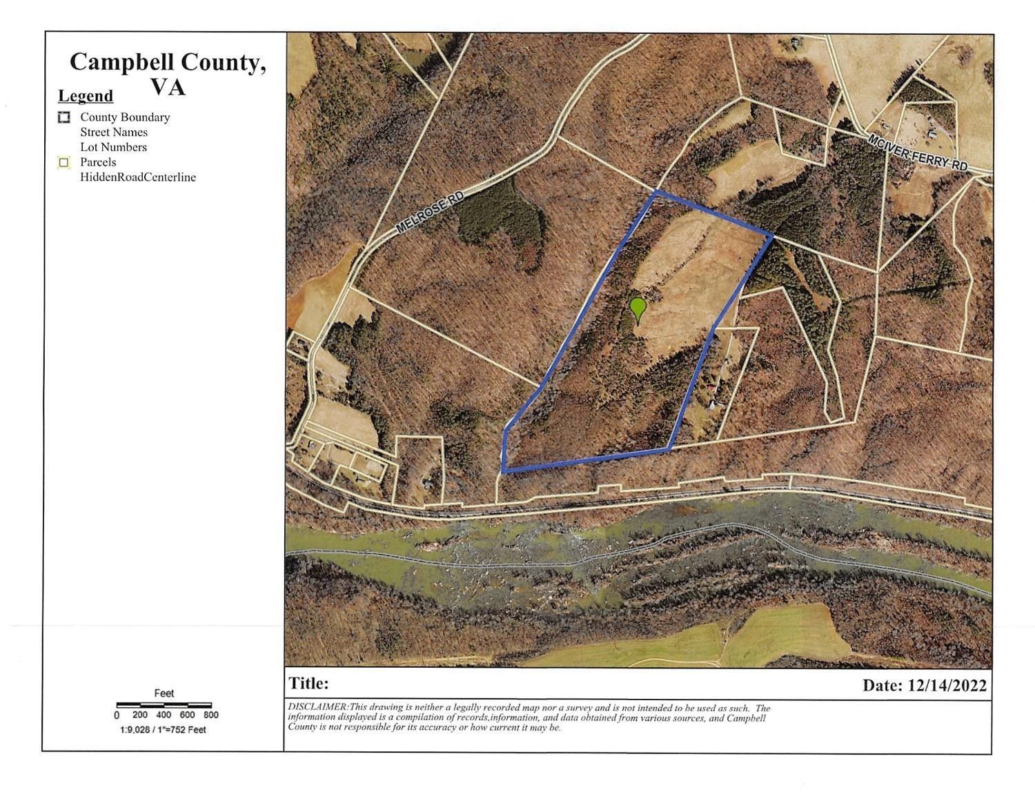 Gladys, Campbell County, VA Farms and Ranches for sale Property ID