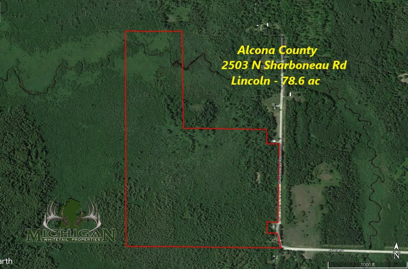 Lincoln, Alcona County, MI Recreational Property, Hunting Property for