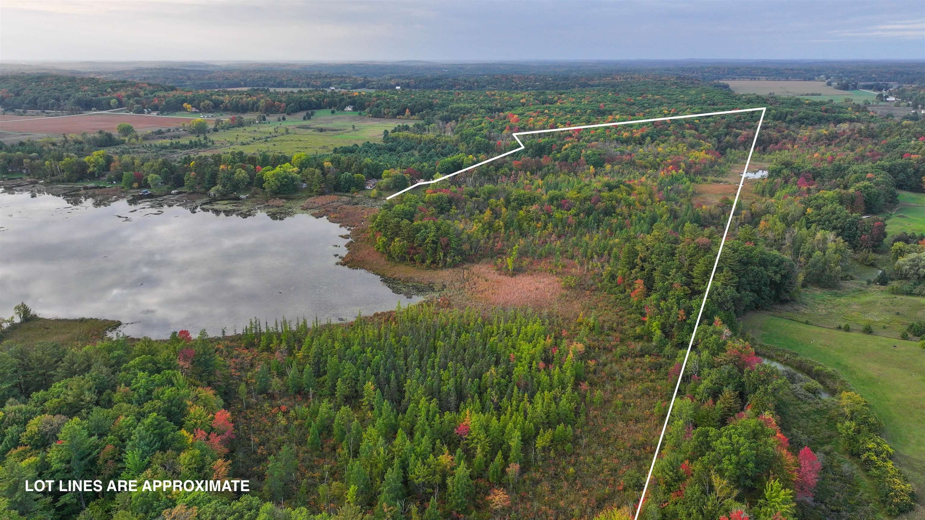 Iola, Waupaca County, WI Undeveloped Land, Lakefront Property