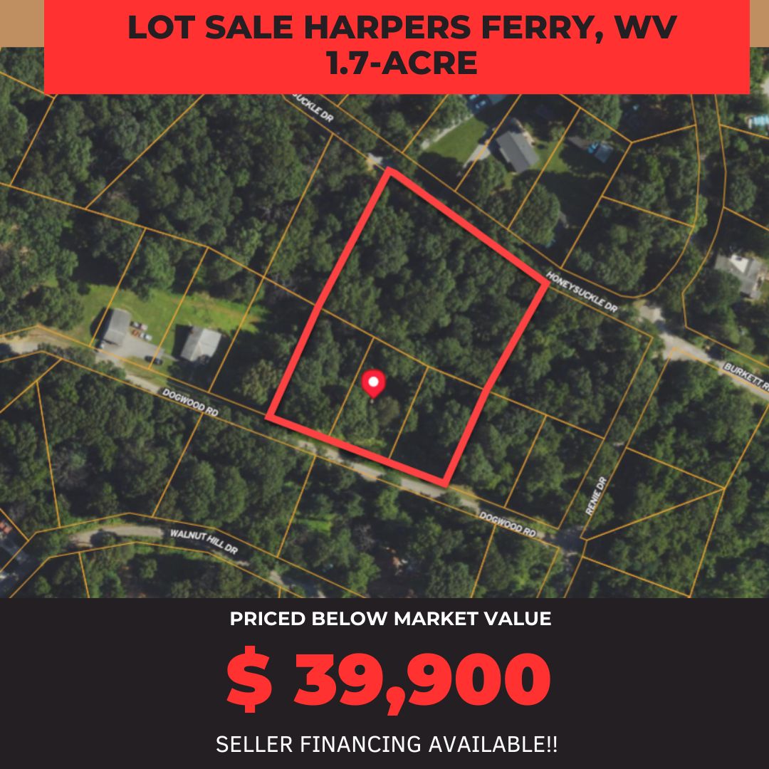 Harpers Ferry, Jefferson County, WV Homesites for sale Property ID