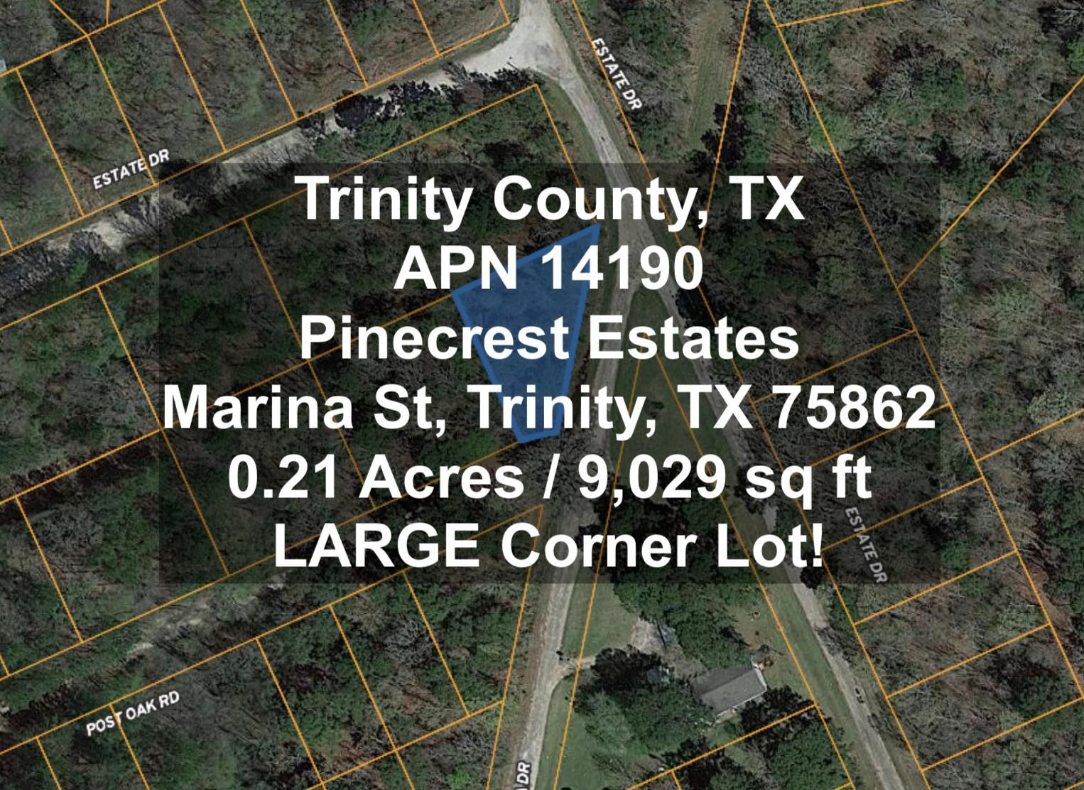 Trinity, Trinity County, TX Recreational Property, Undeveloped Land