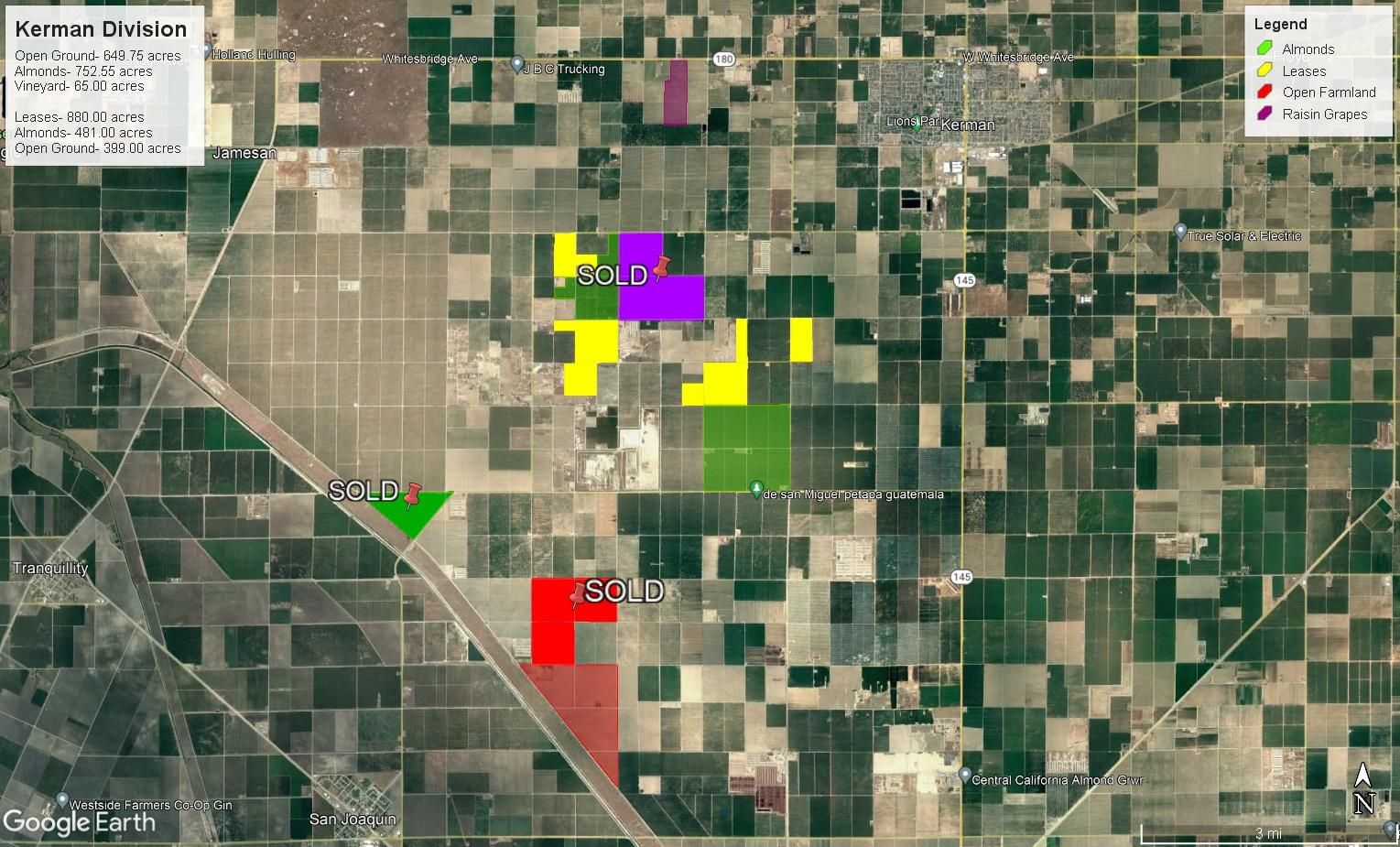 1,467.3 acres in Kerman, CA, 93630 MLS Burford Kerman Division