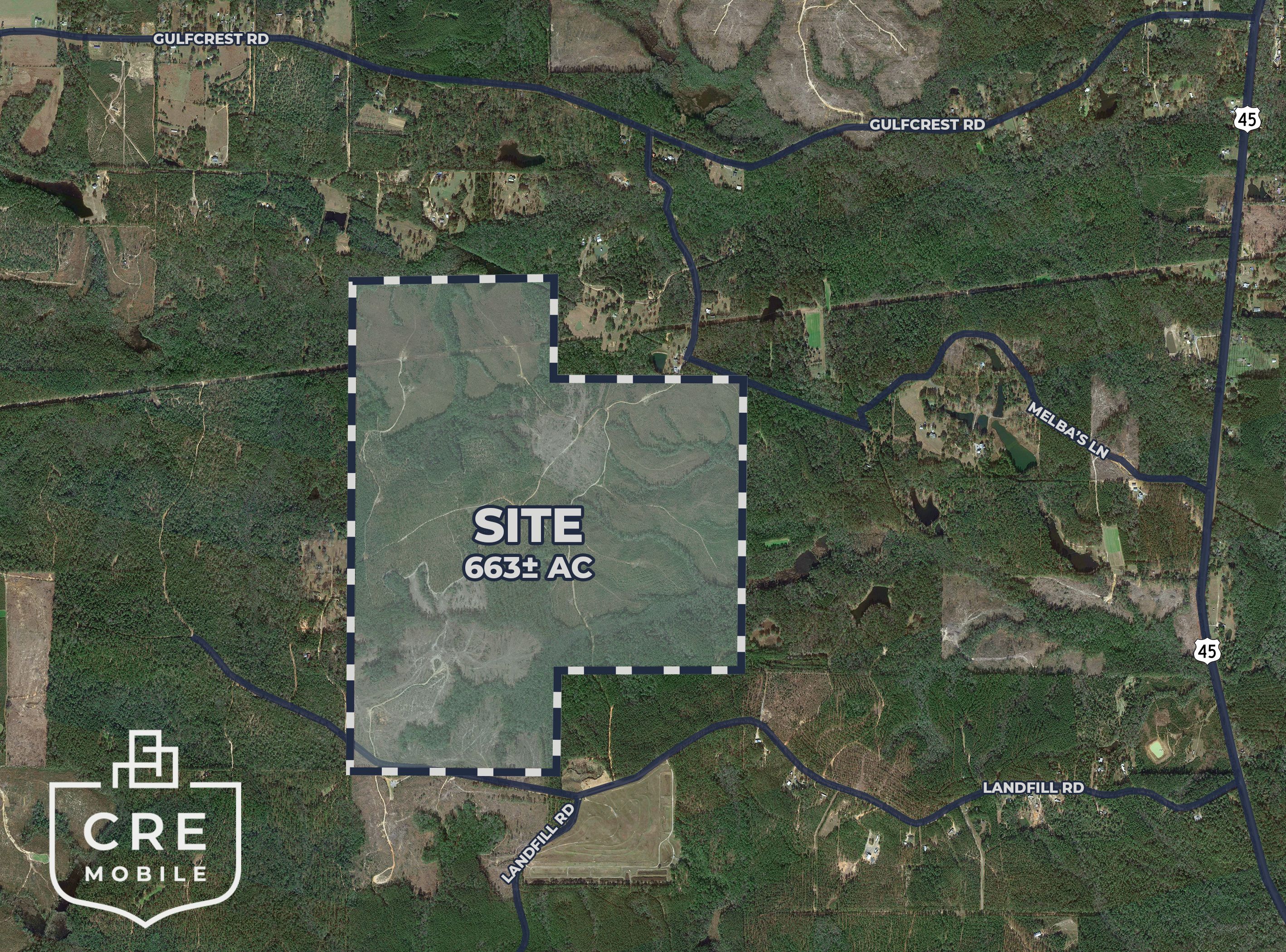 Chunchula, Mobile County, AL Recreational Property, Timberland Property