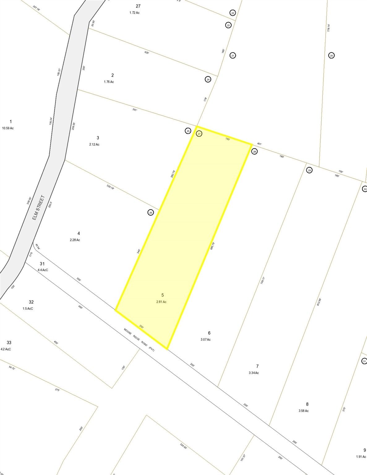Ossipee, Carroll County, NH Undeveloped Land, Homesites for sale