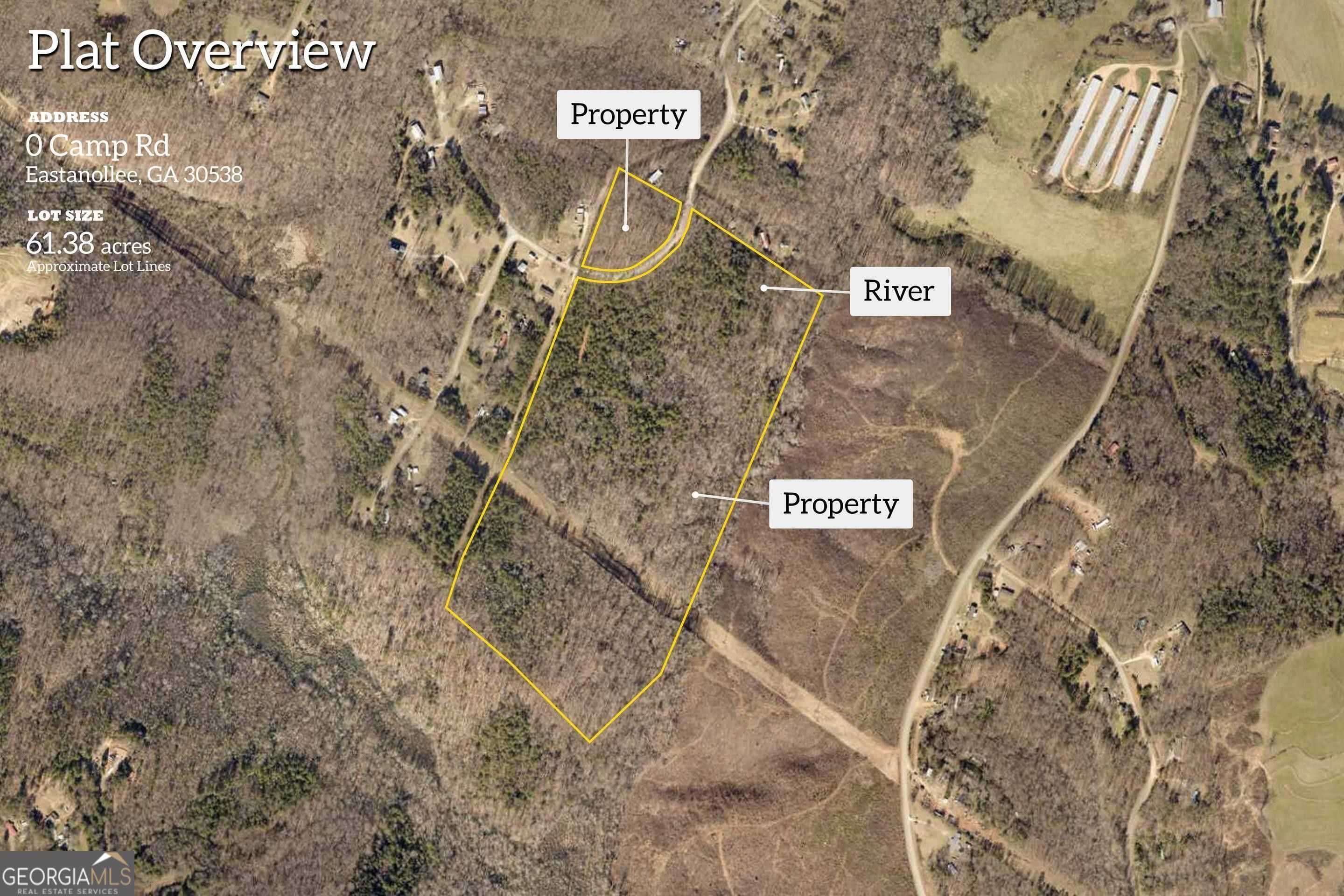 Eastanollee, Stephens County, GA Undeveloped Land for sale Property ID
