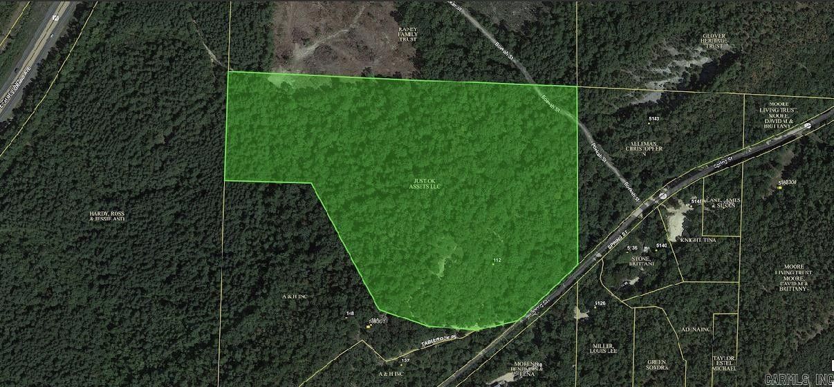 Hot Springs, Garland County, AR Undeveloped Land for sale Property ID