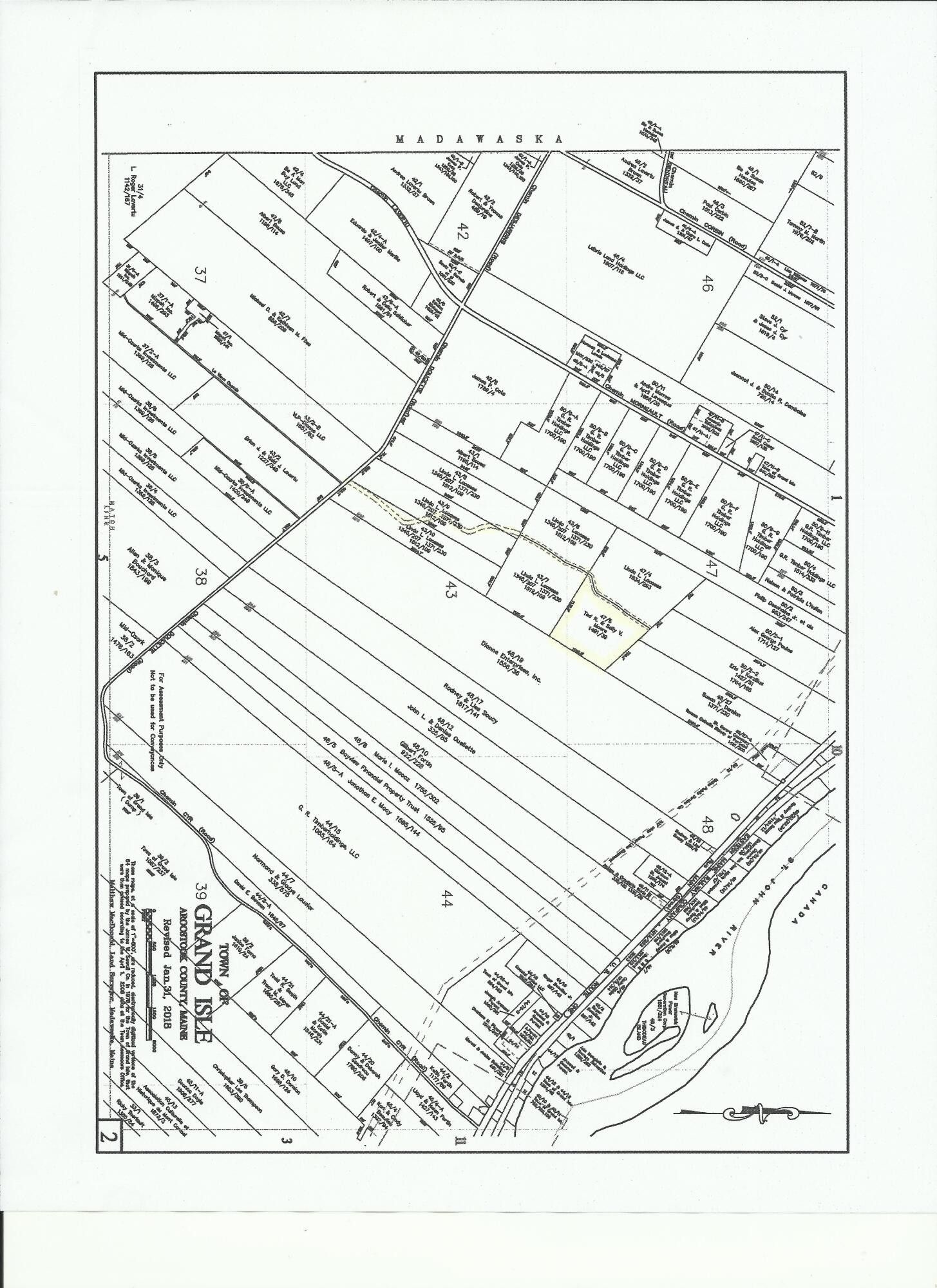 Grand Isle, Aroostook County, ME Undeveloped Land for sale Property ID