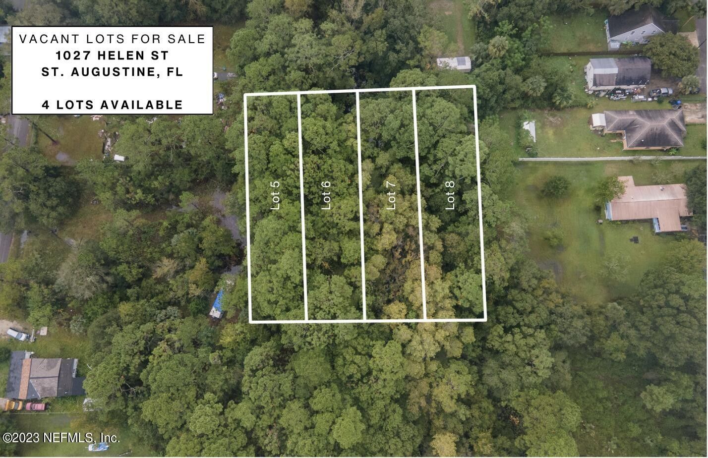 St Augustine, Saint Johns County, FL Undeveloped Land, Homesites for