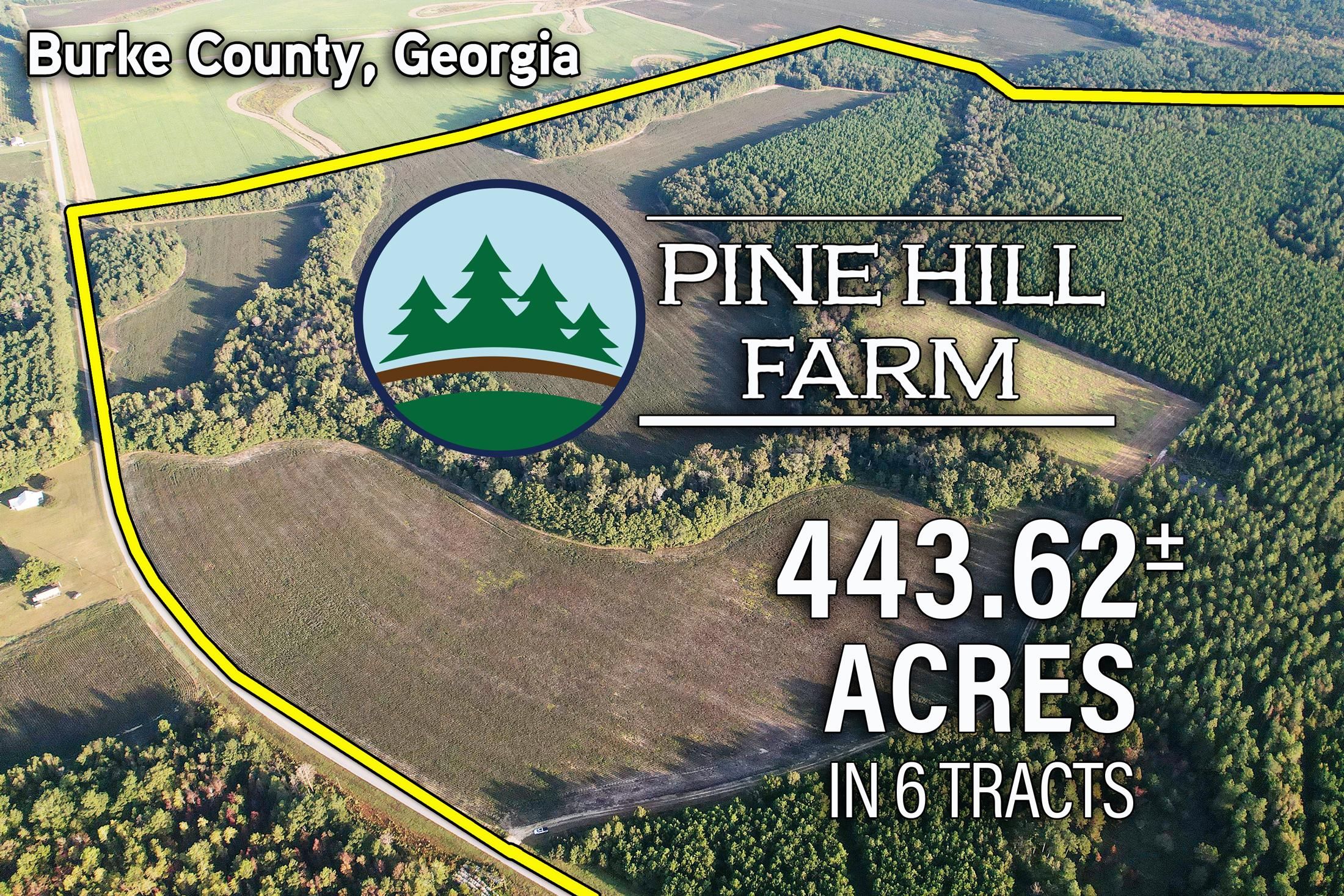 Midville, Burke County, GA Farms and Ranches, Timberland Property for