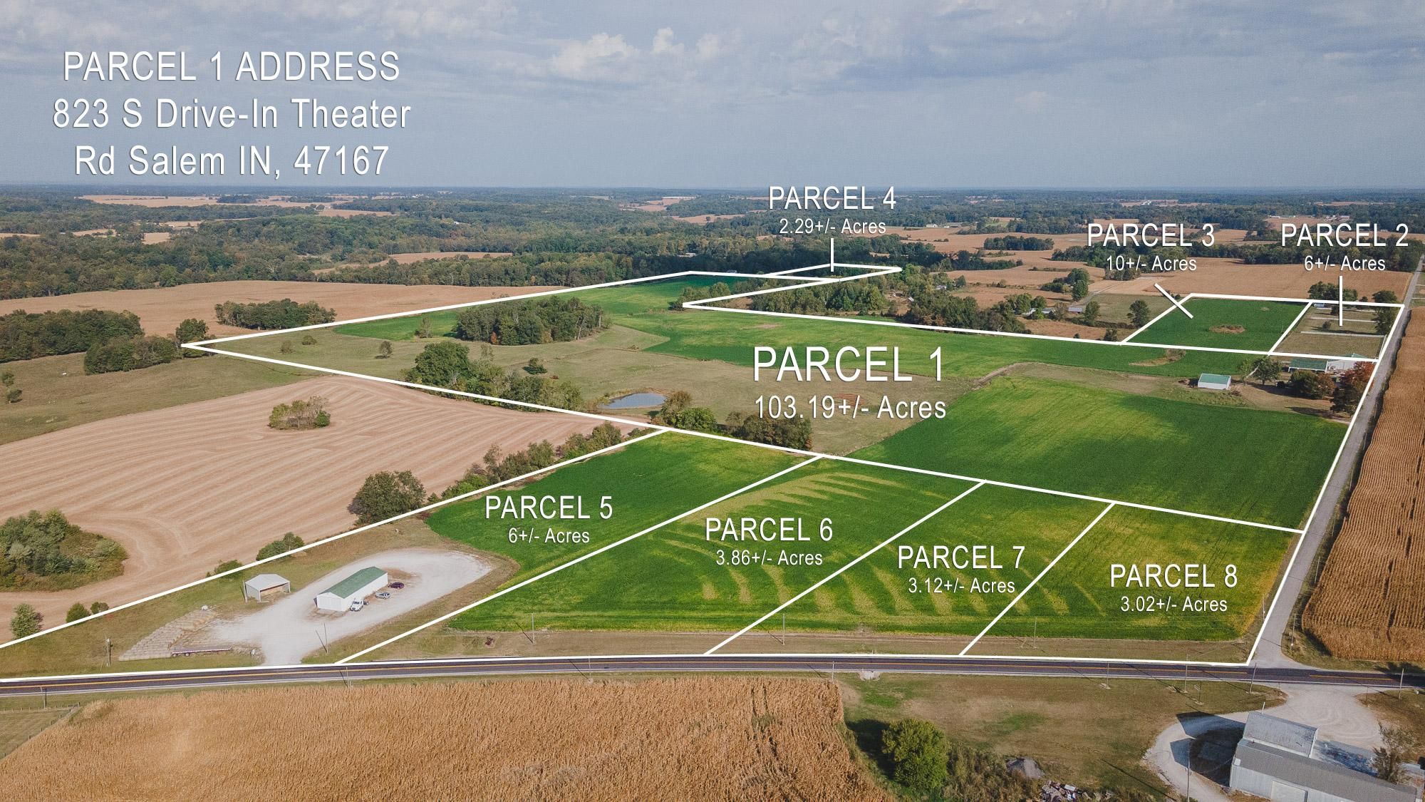 Salem, Washington County, IN Farms and Ranches, Undeveloped Land, House for auction Property ID