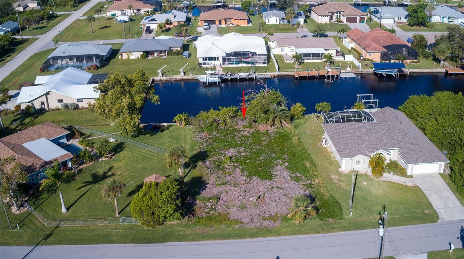 Port Charlotte, Charlotte County, FL Undeveloped Land, Lakefront