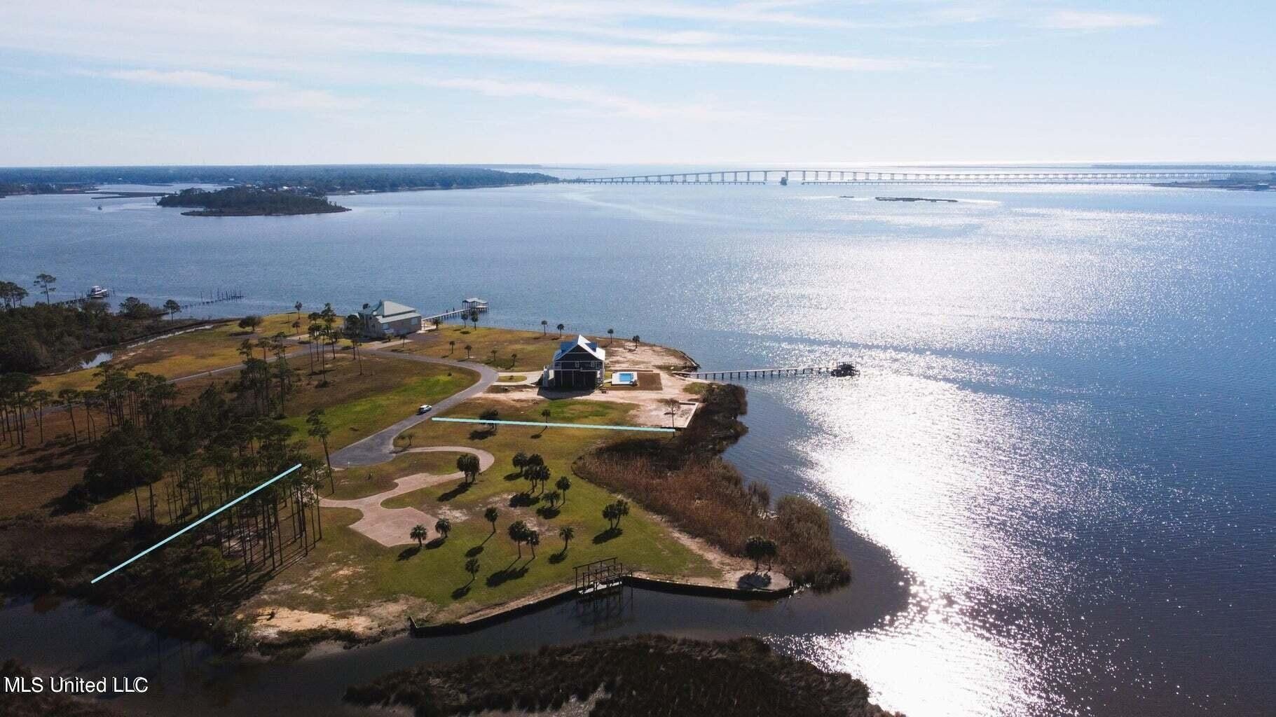 Biloxi, Jackson County, MS Undeveloped Land, Lakefront Property