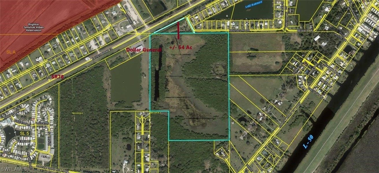 Moore Haven, Glades County, FL Undeveloped Land for sale Property ID