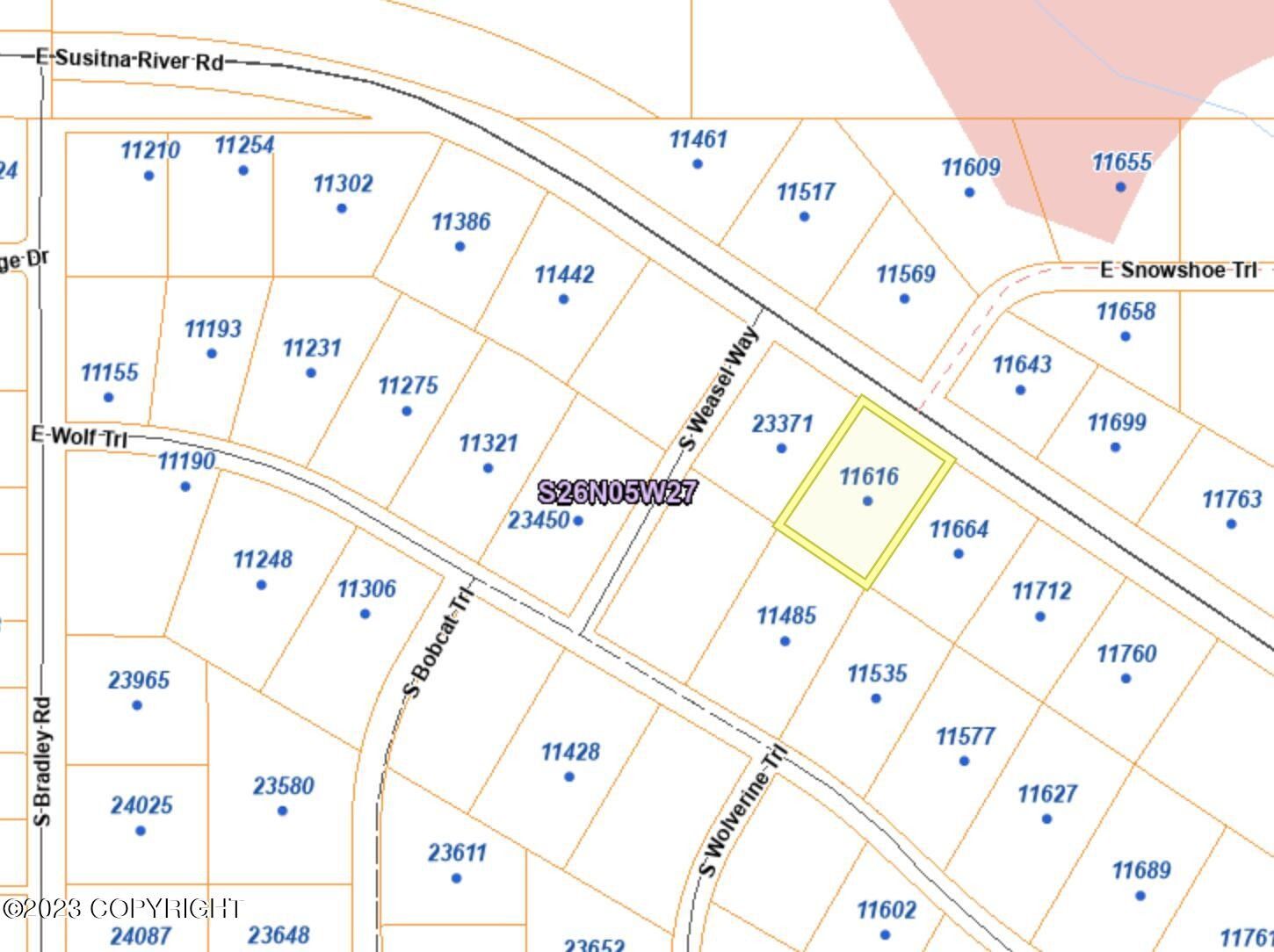 Trapper Creek, MatanuskaSusitna Borough, AK Undeveloped Land