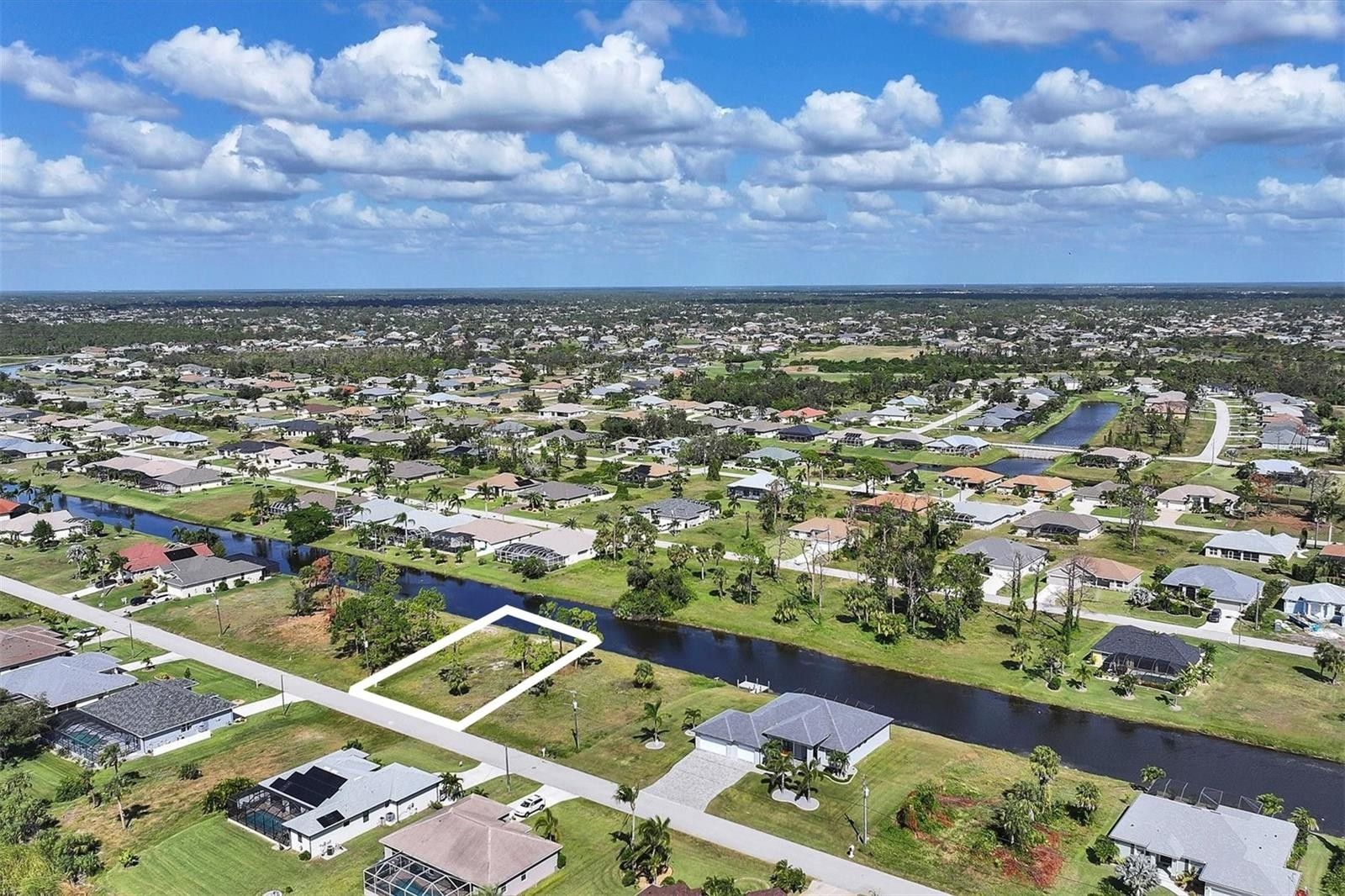 Rotonda West, Charlotte County, FL Undeveloped Land, Lakefront Property