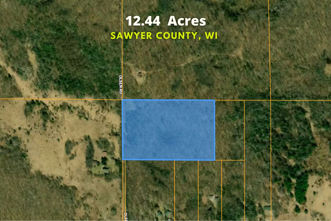 Hayward, Sawyer County, WI Undeveloped Land for sale Property ID