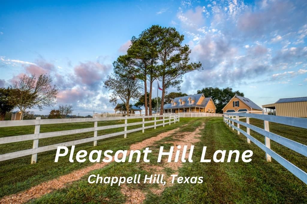 3100 Pleasant Hill Road, Chappell Hill, TX 77426 MLS 3100 Pleasant