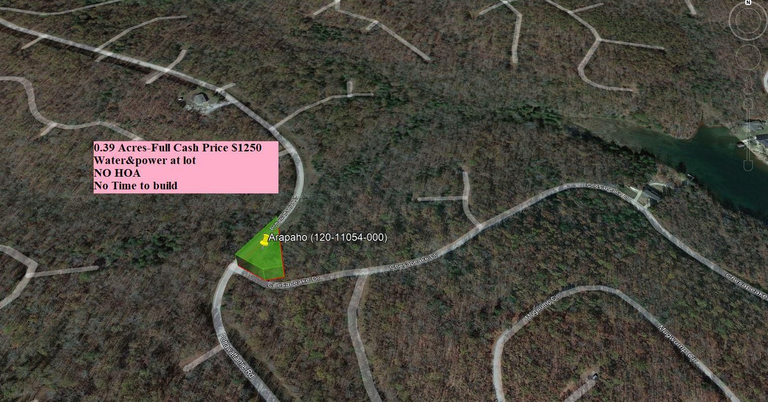 Cherokee Village, Fulton County, AR Recreational Property, Undeveloped