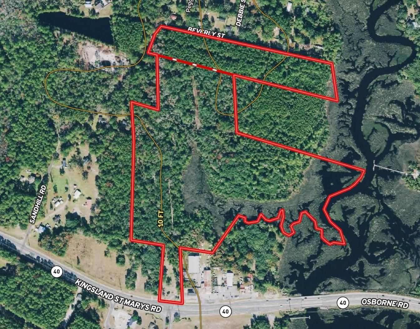 Saint Marys, Camden County, GA Recreational Property, Undeveloped Land