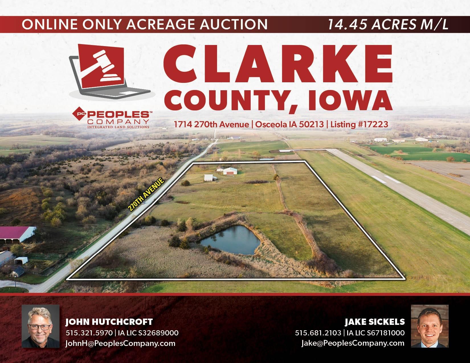 Osceola, Clarke County, IA Farms and Ranches, Recreational Property for