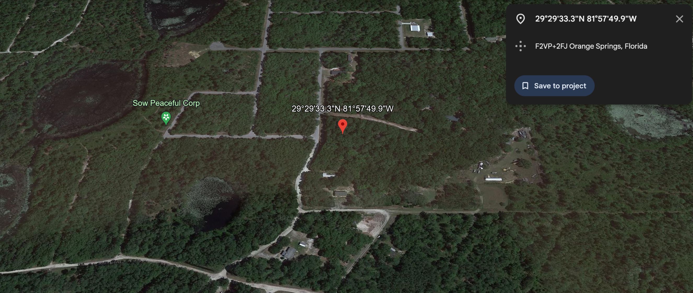 Orange Springs, Marion County, FL Recreational Property, Undeveloped