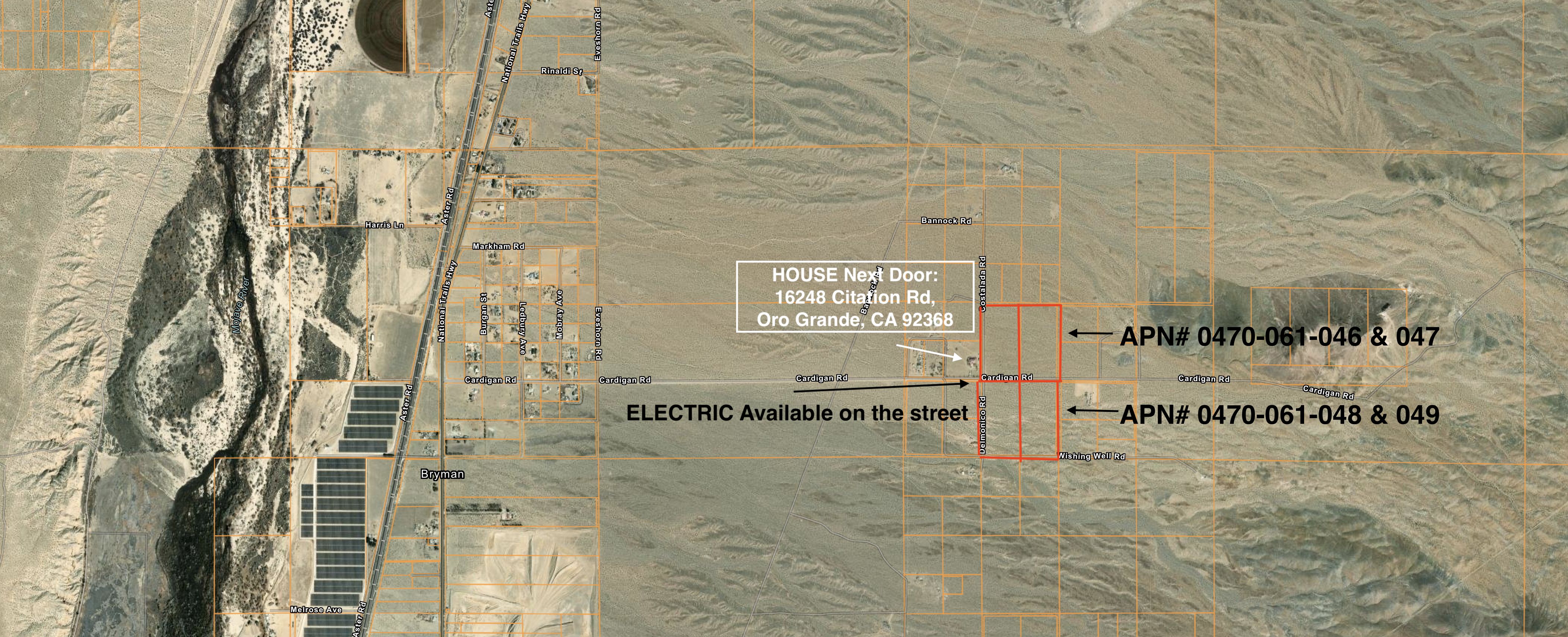 Oro Grande, San Bernardino County, CA Recreational Property