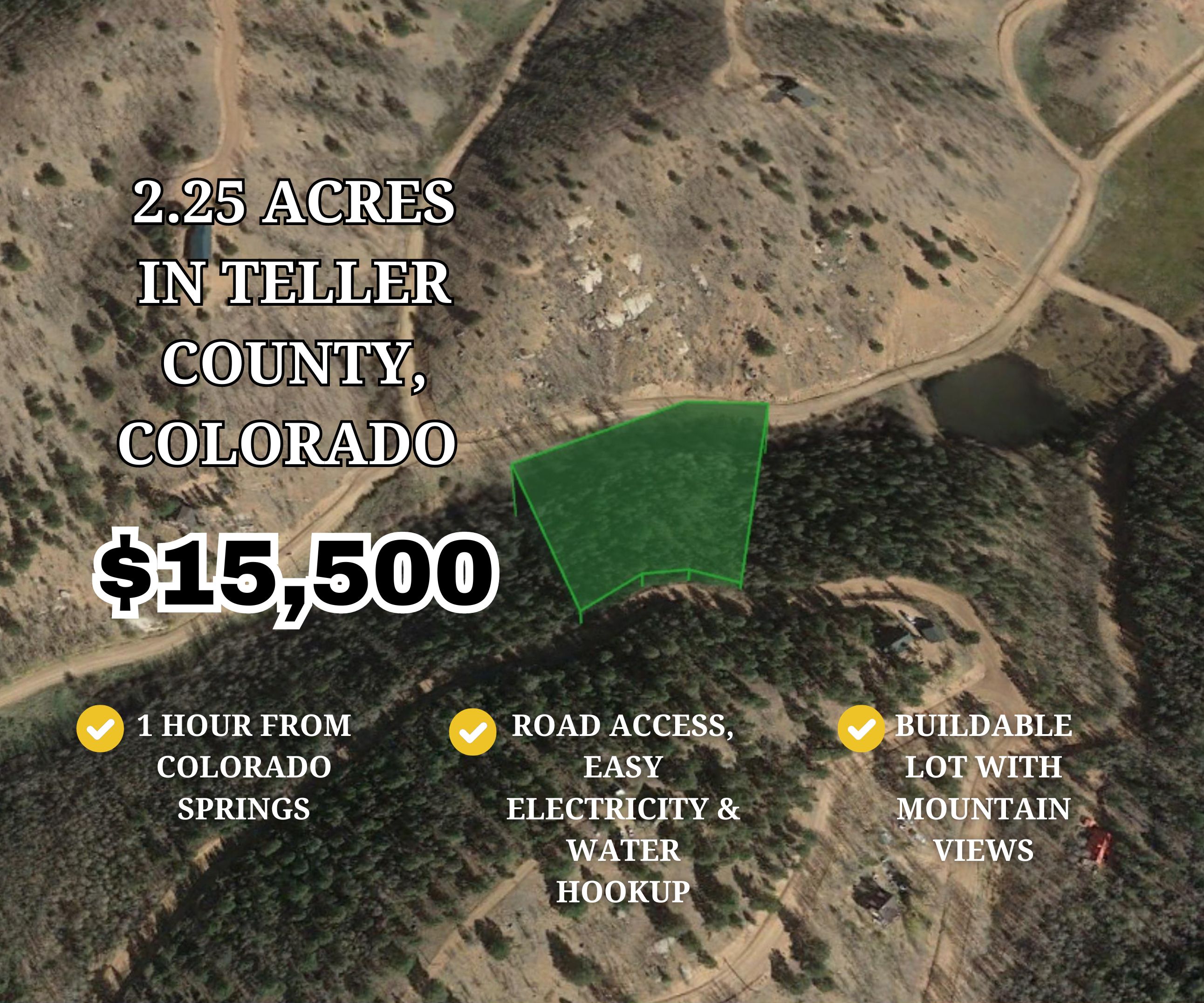 Cripple Creek, Teller County, CO Recreational Property, Undeveloped