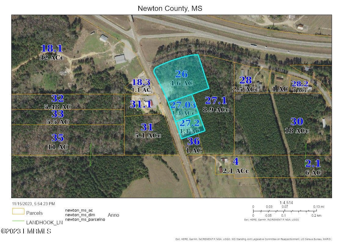 Hickory, Newton County, MS Commercial Property for sale Property ID