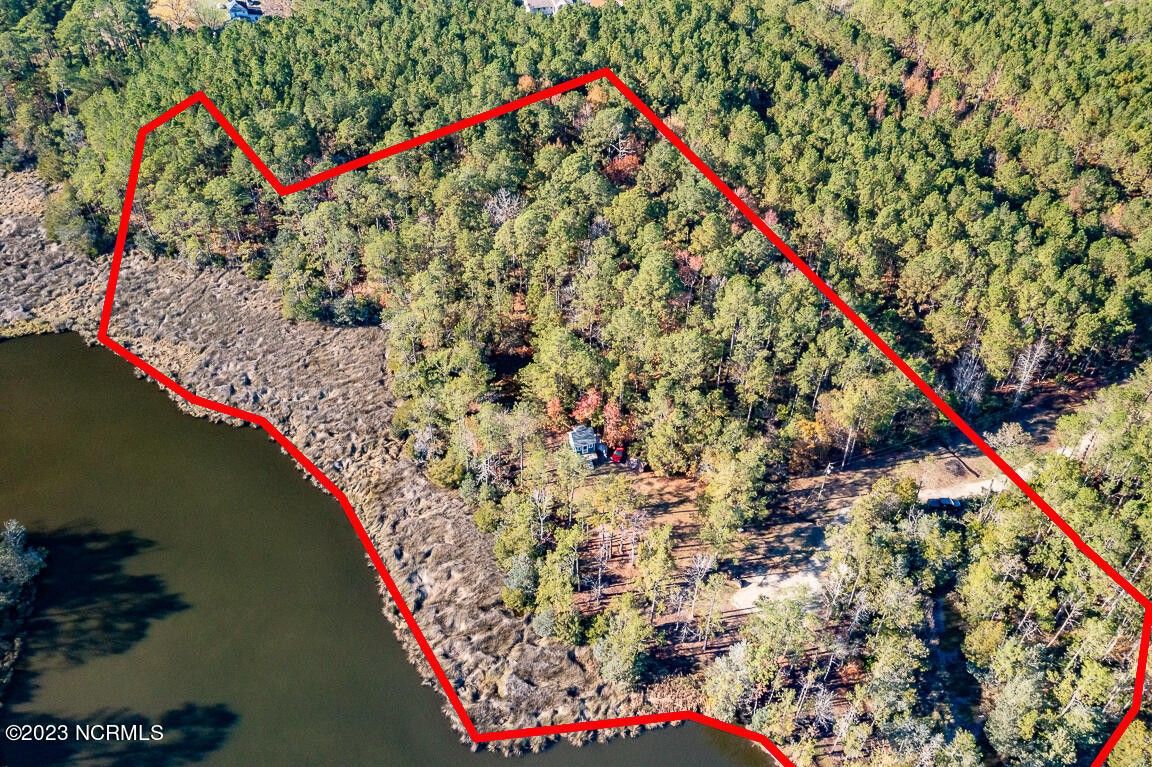 Mesic, Pamlico County, NC Undeveloped Land, Lakefront Property