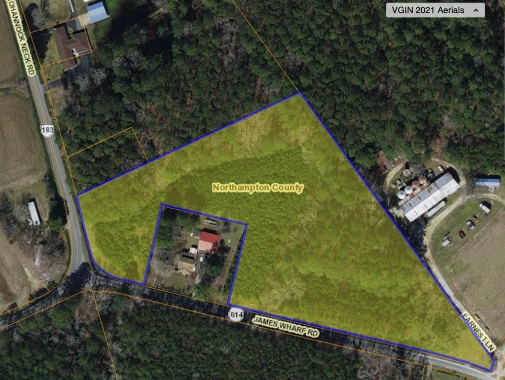 Jamesville, Northampton County, VA Undeveloped Land, Homesites for sale