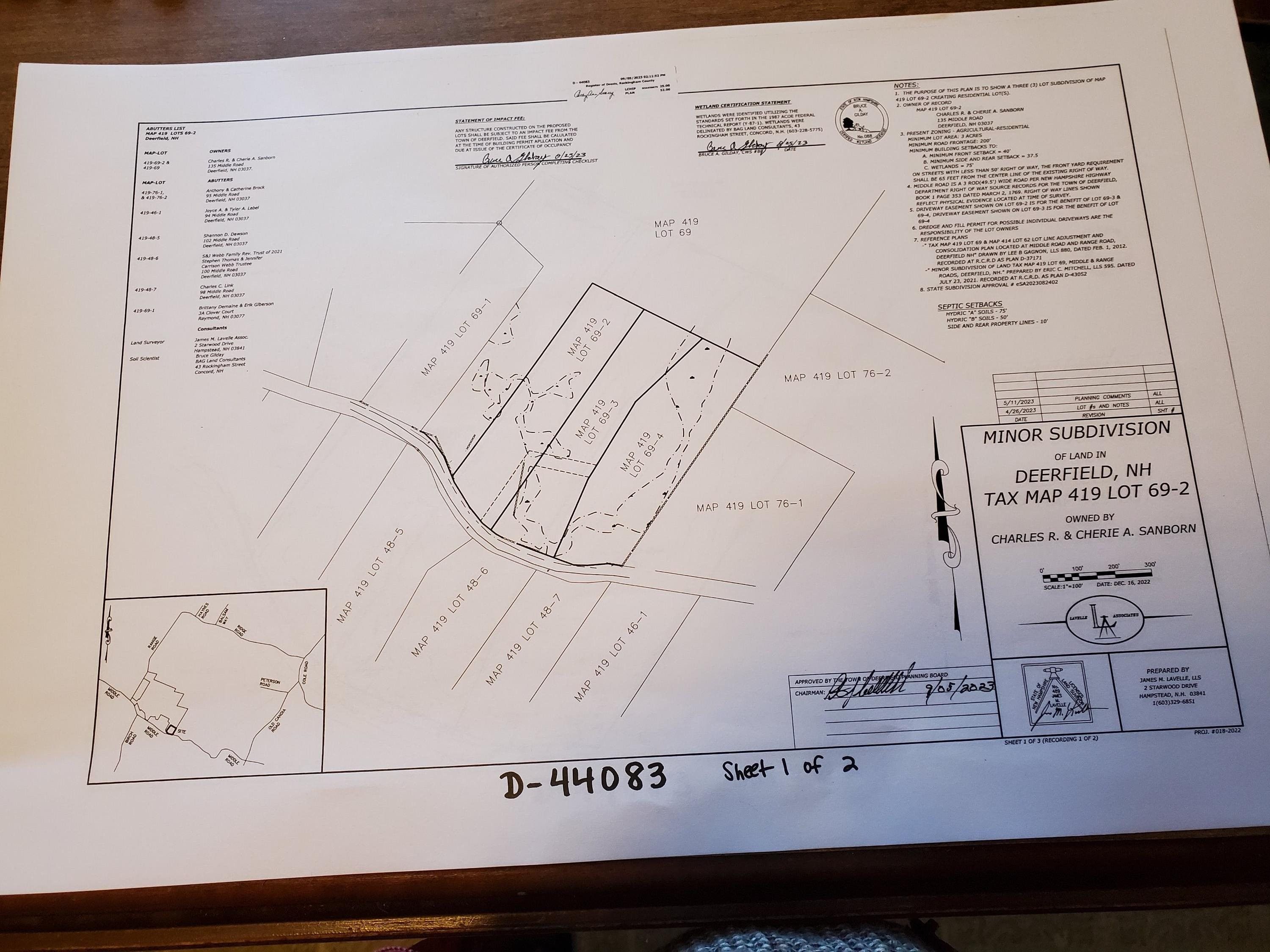 Deerfield, Rockingham County, NH Undeveloped Land, Homesites for sale