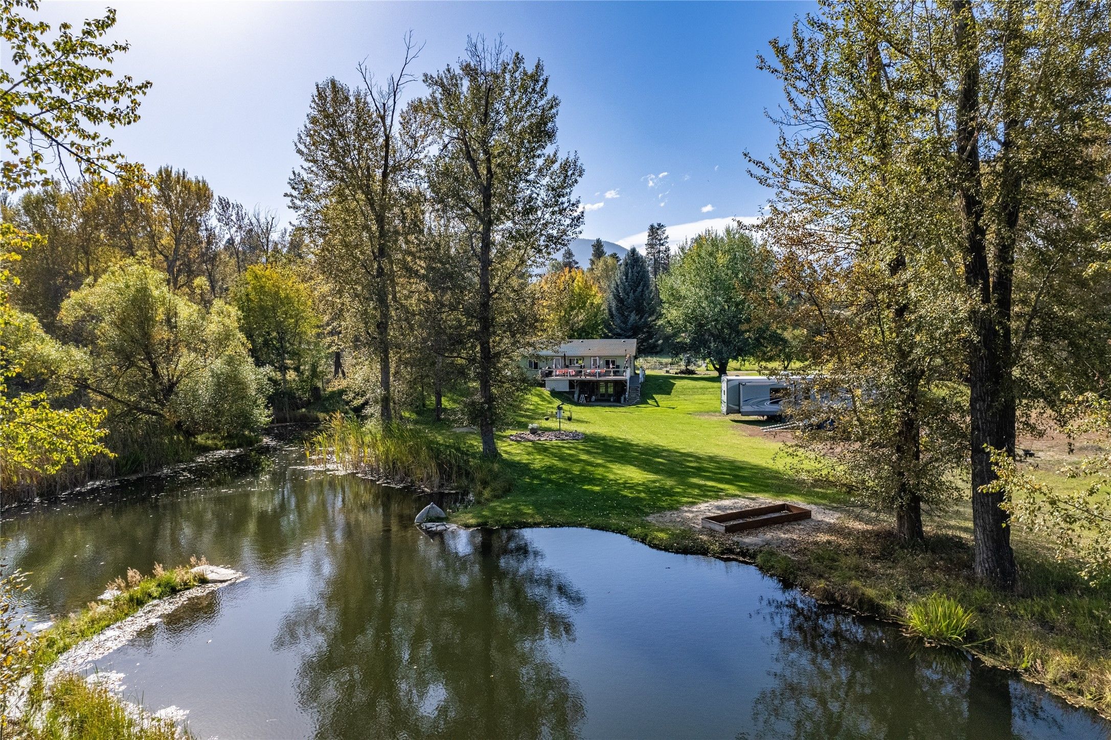 Darby, Ravalli County, MT Lakefront Property, Waterfront Property, House for sale Property ID