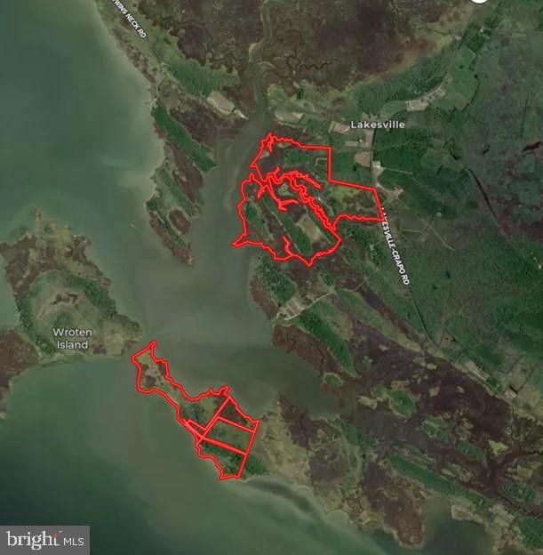 Crapo, Dorchester County, MD Undeveloped Land, Lakefront Property