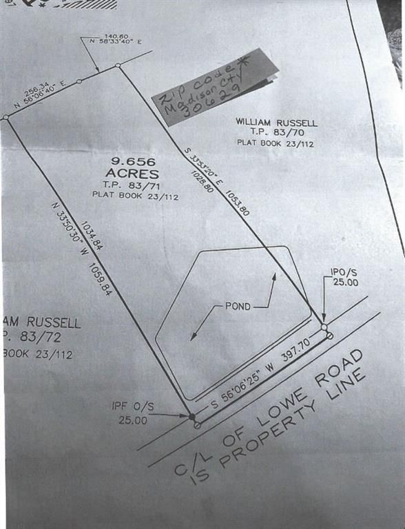Comer, Madison County, GA Undeveloped Land for sale Property ID