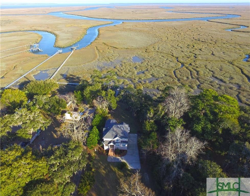 Midway, Liberty County, GA Lakefront Property, Waterfront Property, House for sale Property ID