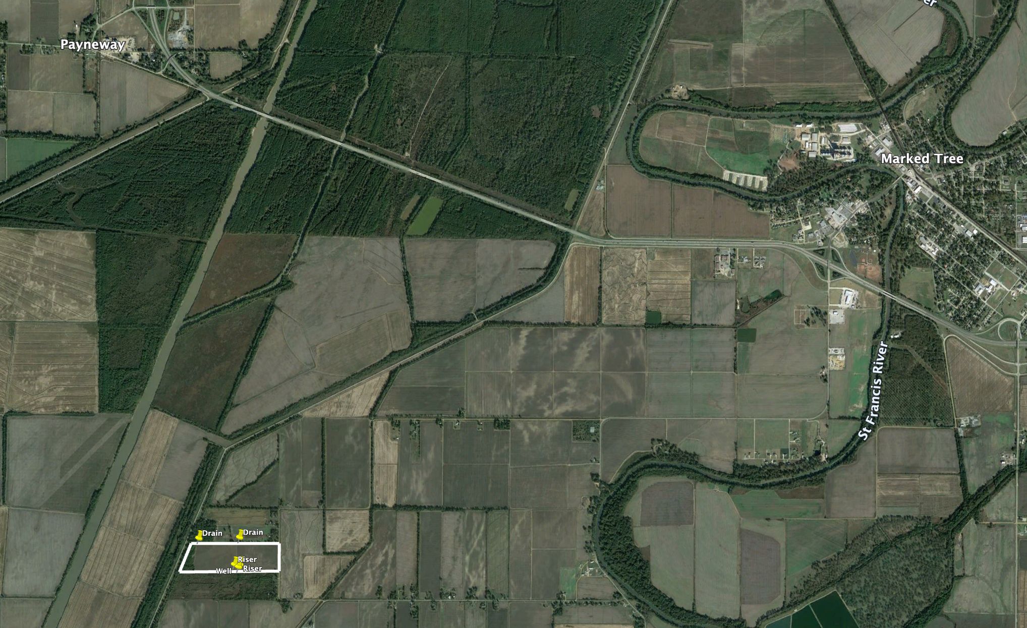 Marked Tree, Poinsett County, AR Farms and Ranches for sale Property ID