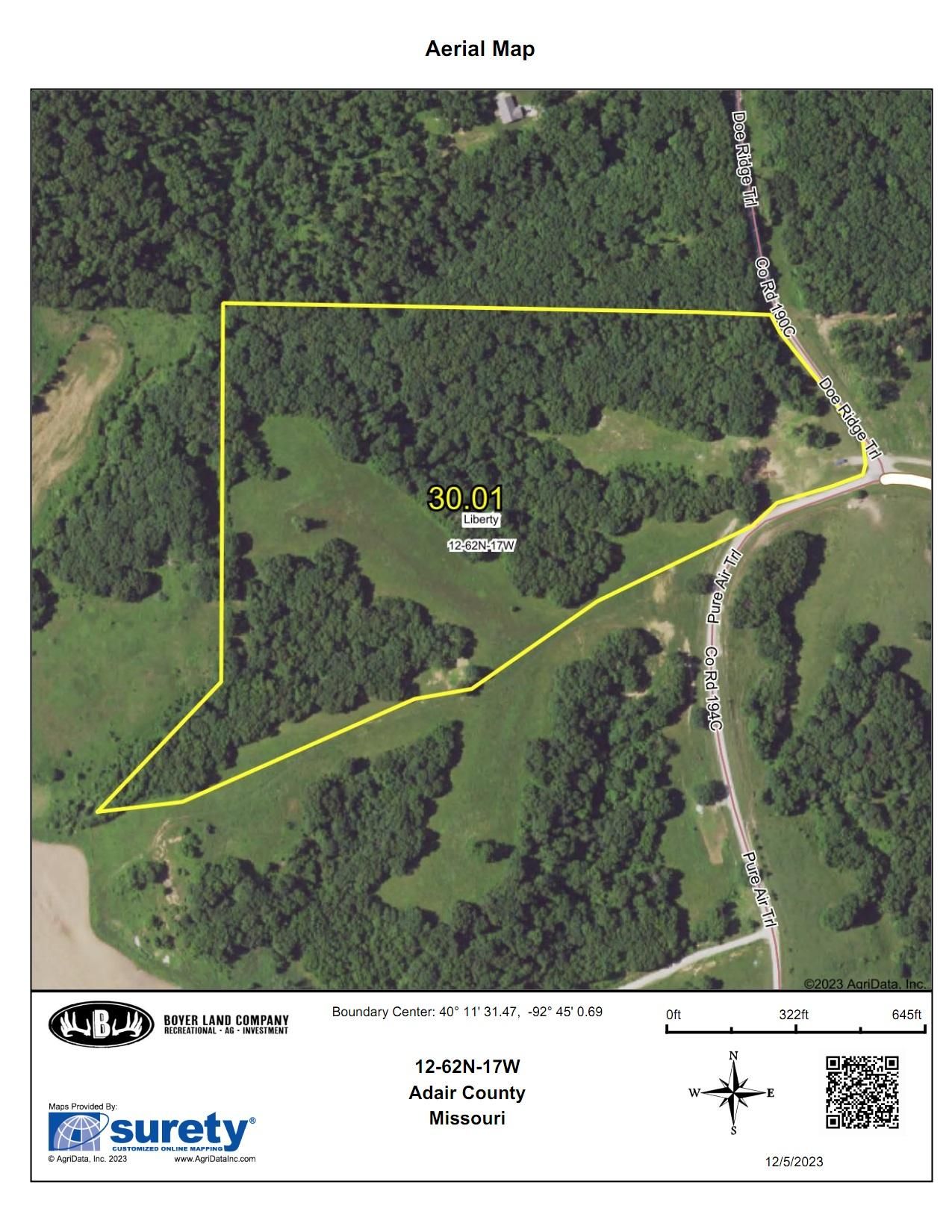 Novinger, Adair County, MO Farms and Ranches, Recreational Property