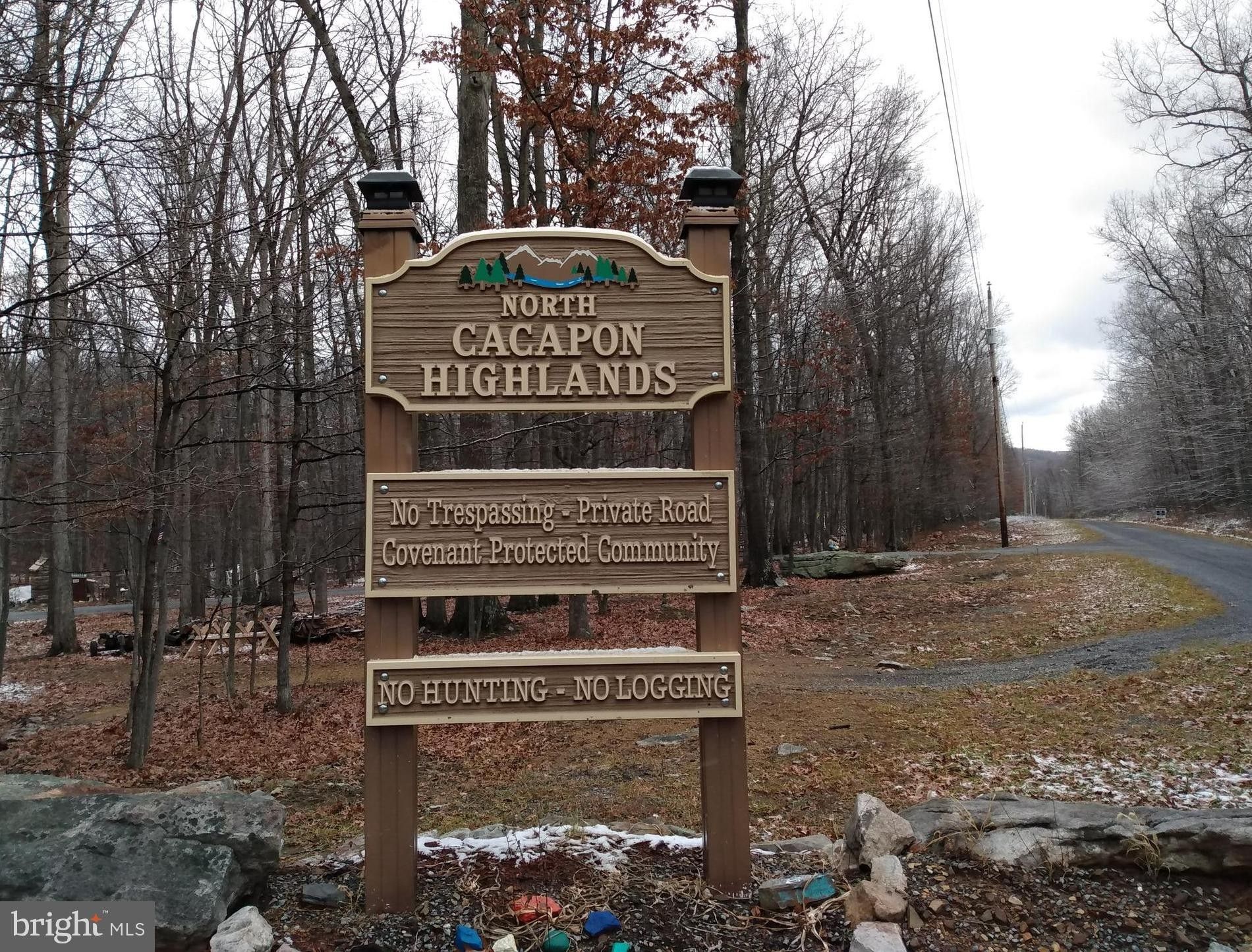 Great Cacapon, County, WV Undeveloped Land for sale Property ID