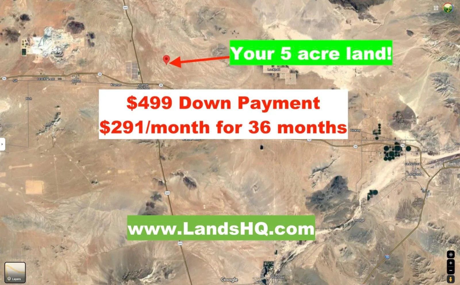 Hesperia, San Bernardino County, CA Recreational Property, Undeveloped