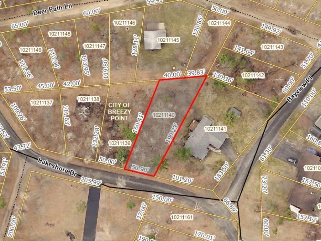 Breezy Point, Crow Wing County, MN Undeveloped Land, Homesites for sale