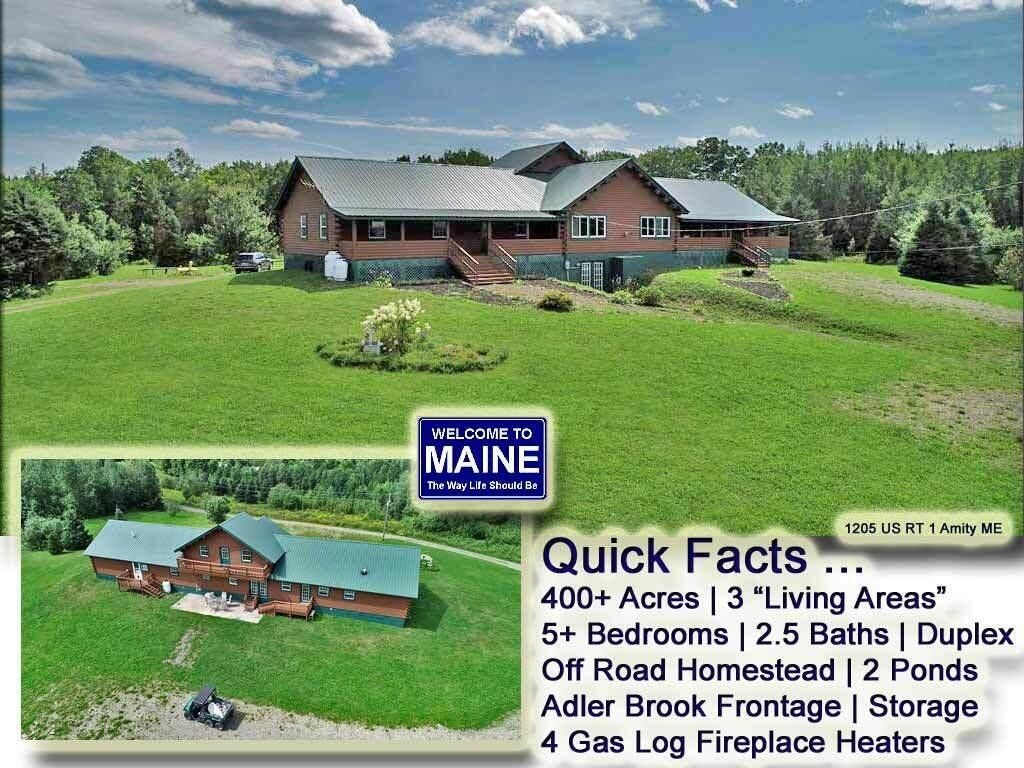 Amity, Aroostook County, ME Lakefront Property, Waterfront Property