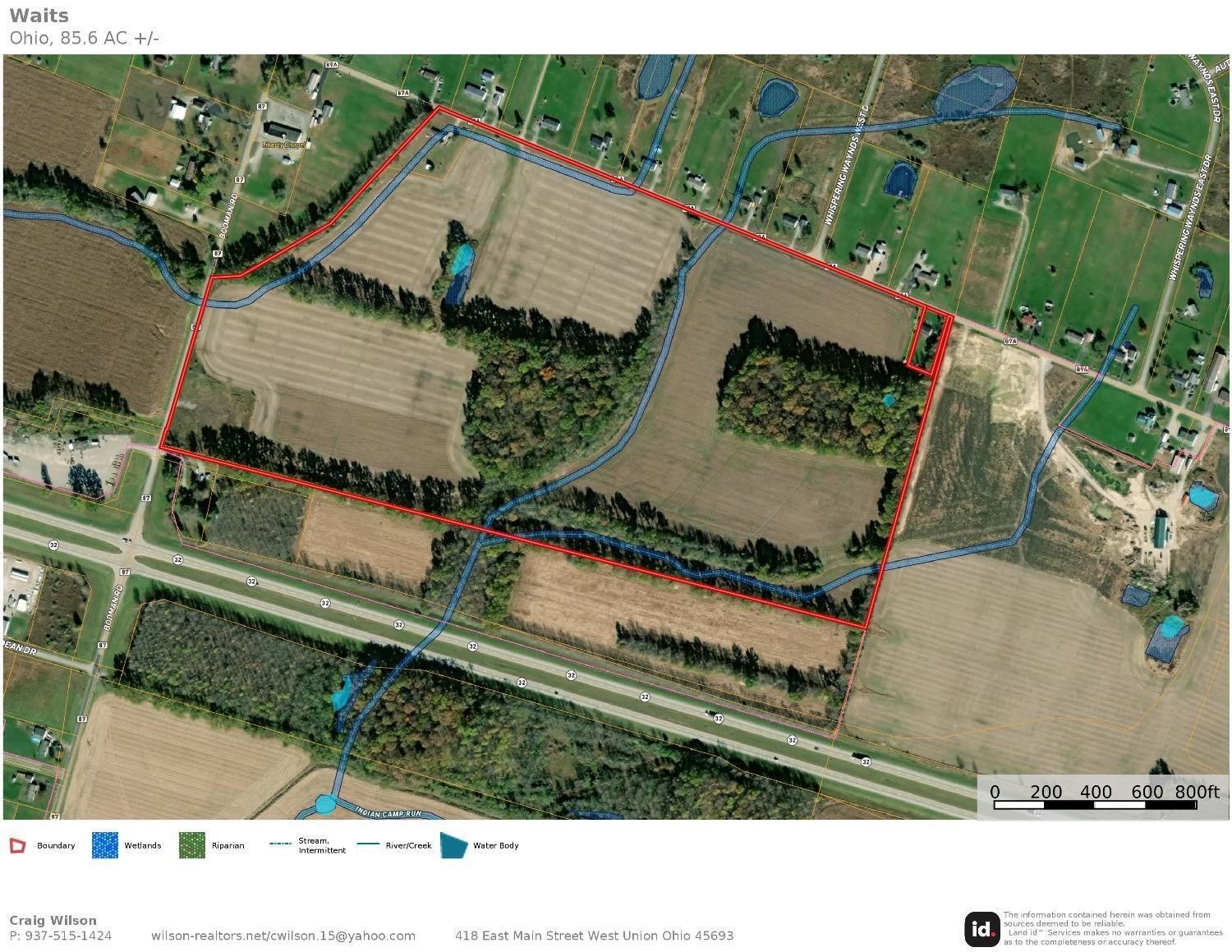 Bardwell, Brown County, OH Undeveloped Land for sale Property ID