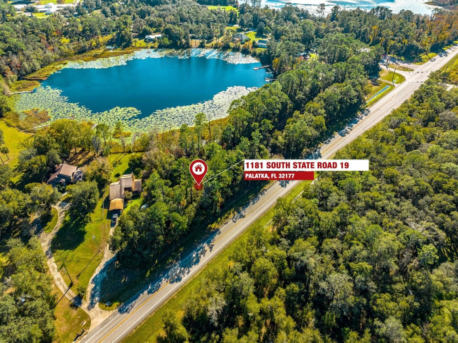 Palatka, Putnam County, FL Undeveloped Land, Lakefront Property