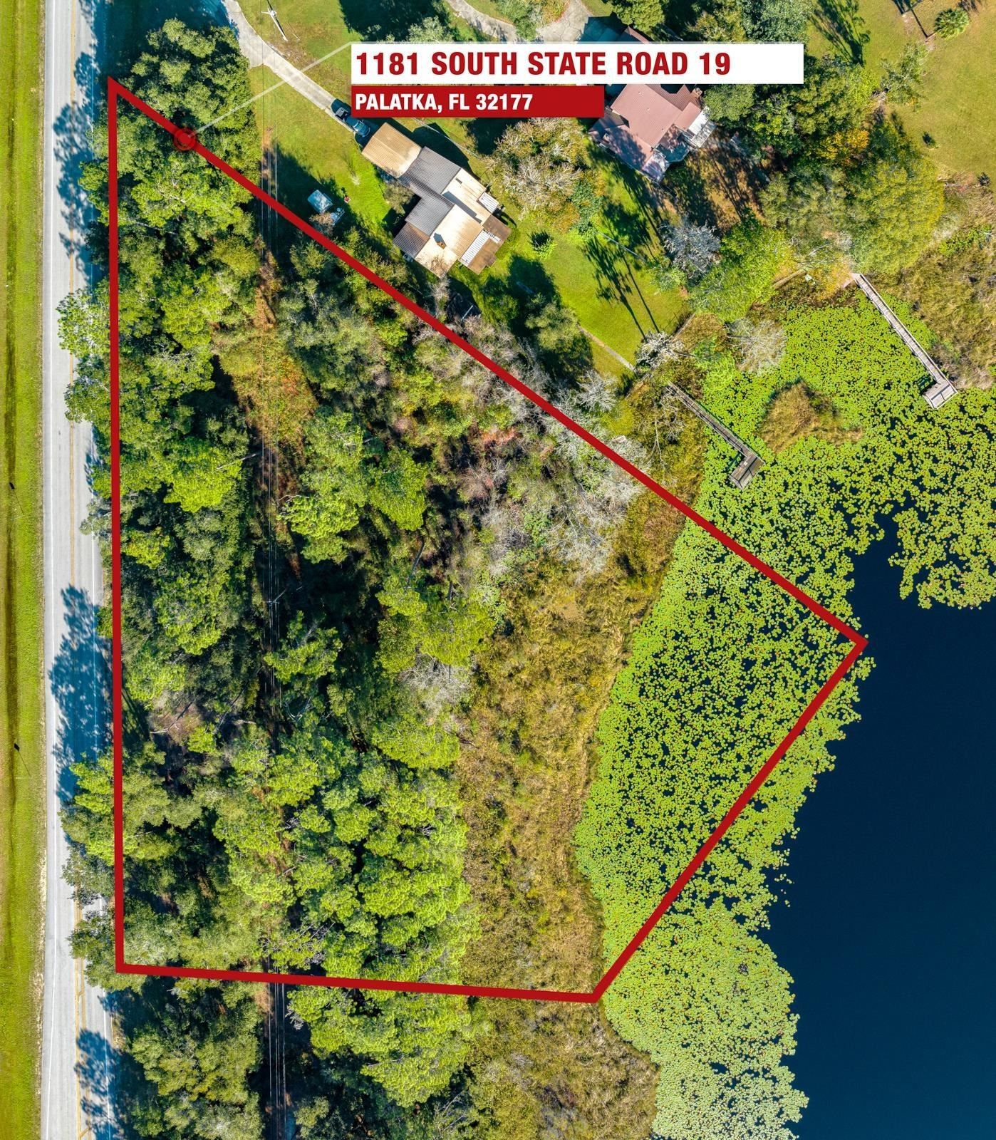Palatka, Putnam County, FL Undeveloped Land, Lakefront Property