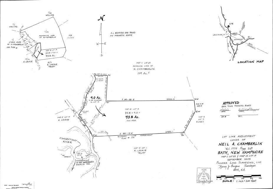 Bath, Grafton County, NH Undeveloped Land for sale Property ID