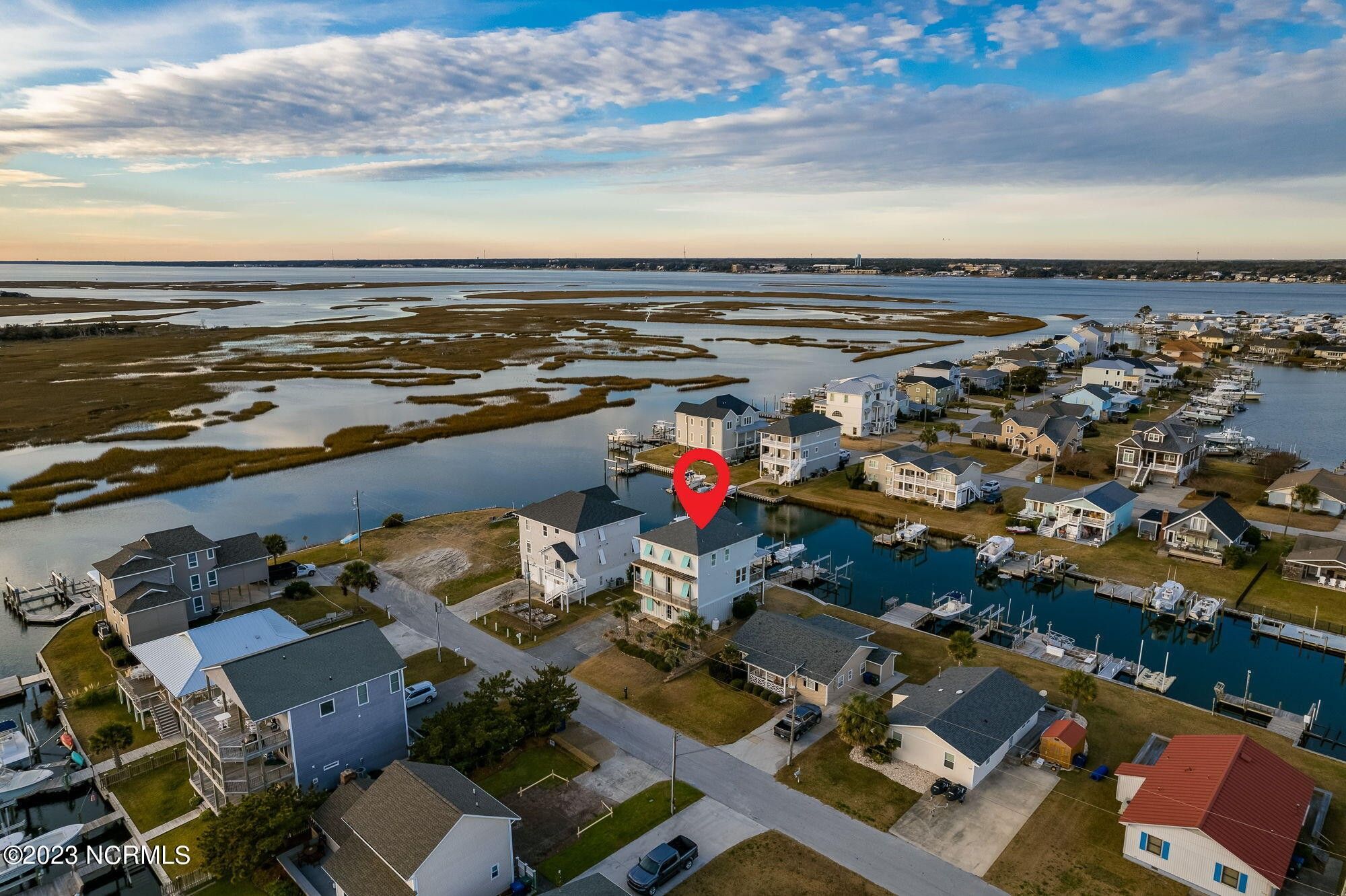 Atlantic Beach, Carteret County, NC Lakefront Property, Waterfront