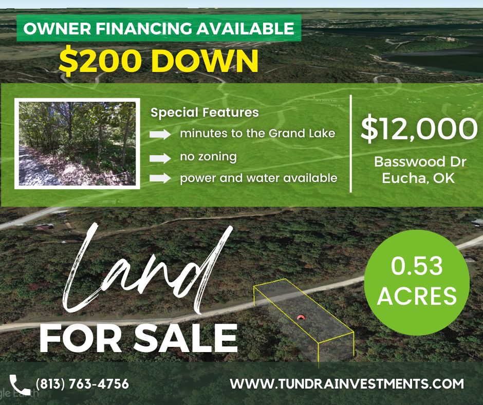 Eucha, Delaware County, OK Recreational Property, Undeveloped Land